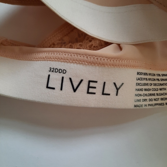 NWT Lively T-shirt Bra Toasted Almond Style #42230 Size 32DDD - Picture 12 of 14